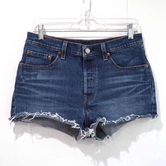 Levi's Pants - LEVI’S 501 Denim Shorts ‎ Size 28
